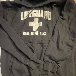 Lifeguard Blue Mountains Black Hoodie